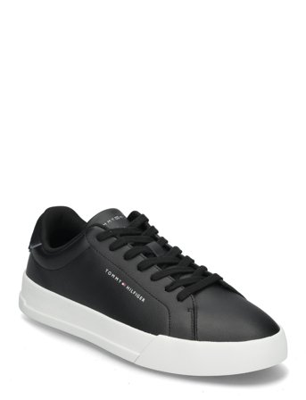 Tommy Hilfiger Th Court Lth Detail Ess - Black - 41