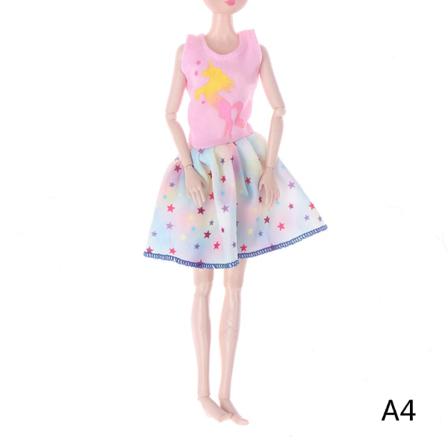30 Cm Dockkläder Handgjorda Modedräkter Outfit Daily Casual Wea