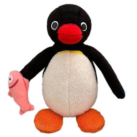 Kawaii söpö sarjakuva Pingu pingviini pehmolelu lapsille tytöille pojille täytetyt eläimet lelut lapsille lahjat 18cm