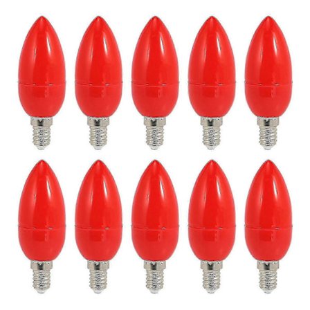 Red Fortune E14 LED Lyspærer, Energibesparende, 10-pakning for Gudalamper