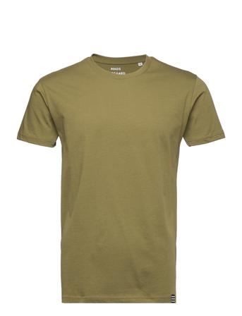 Organic Thor Tee T-shirts Short-sleeved Grön Mads Nørgaard
