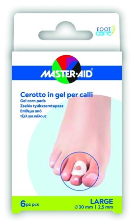 Master-Aid Foot Care Cerotto Gel Calli L 6 Pezzi