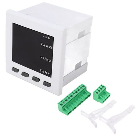 96-UIF Multifunktionsmåler 3-faset Digital Display Volt Ampere Frekvensmåler
