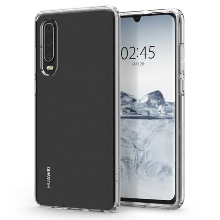 Huawei P30 Stöttåligt Genomskinligt Skal Simple Transparent