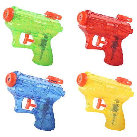 4 Squirt Gun Toys for Boys & Girls Birthday, Party Favors, Party
