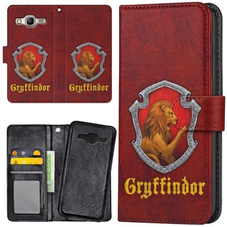 Samsung Galaxy J3 (2016) - Lommebok Deksel Harry Potter Gryffindor