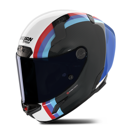 Nolan X-804 RS Gemini Full Face Helmet White/Blue/Red glossy S