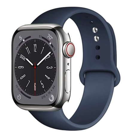 Silikonarmband Hållbart Apple Watch 38mm/40mm/41mm
