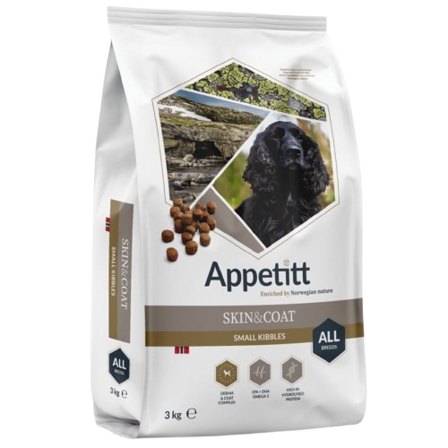APPETITT - Skin & Coat 1 kg - Hund - Hundefôr & hundemat - Tørrfôr for hund - ZOO.no