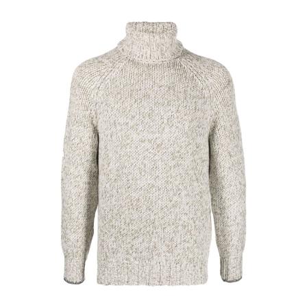 Brunello Cucinelli, Turtleneck Grijs, Heren, Maat:L