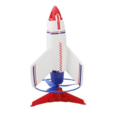 Elektrisk Rumraket-Lansering Legetøj Interessant Flyvende Legetøj Med Lys Til Børn Udendørs Legetøj
