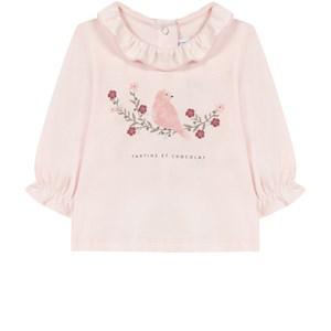 Tartine et Chocolat T-Shirt With Print Pink 2 Years - Tops - 2 years - Pink - Mädchen