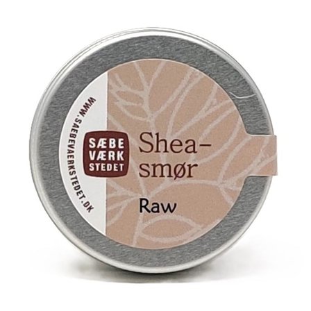 SÆBEVÆRKSTEDET Økologisk Sheasmør Raw 14 g, Skincare, Ansigtspleje, Læbepleje