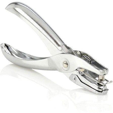 Hultang, enkelt hul, 5 arks kapacitet, klassisk kontorhul til kraftpapir, gør-det-selv-håndværk