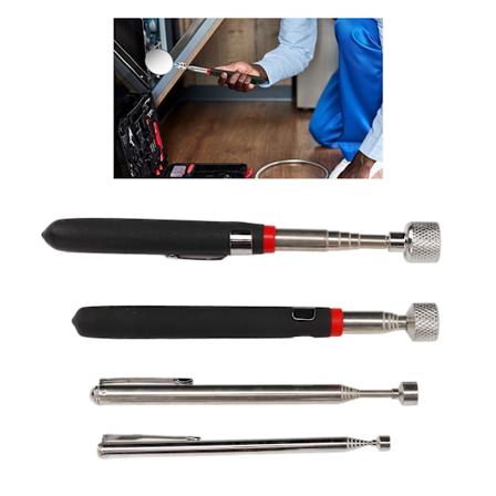 4 stk. Teleskopiske Magnetiske Opsamlingsværktøjsæt 15lb 10lb 3.5lb 1.5lb Magnetisk Pol Sæt