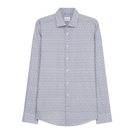 Seidensticker Business Shirt Slim , Grijs , Heren , Maat: 3XL