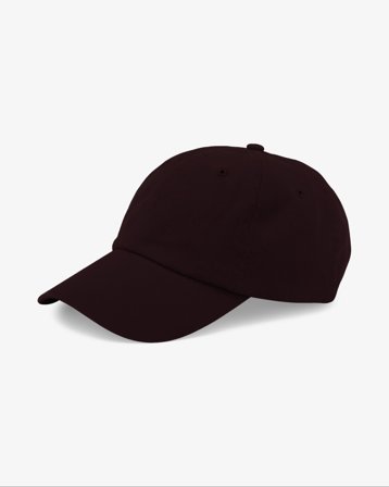 Organic Cotton Cap - Oxblood Red
