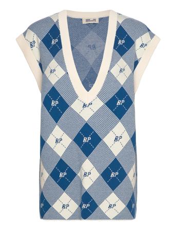 Castella Vests Knitted Vests Blue Baum Und Pferdgarten