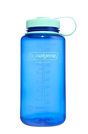 Nalgene Wide Mouth Drikkedunk Cornflower Blue 1000 ml, Sport & Velvære, Drikkedunke & Shakers, Drikkedunke