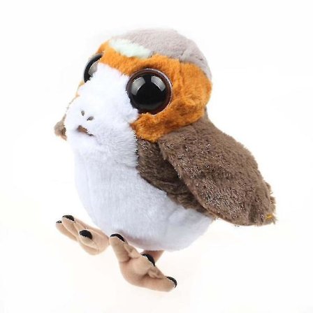 Star Wars Porg Fugle Plysj Leke Dukke