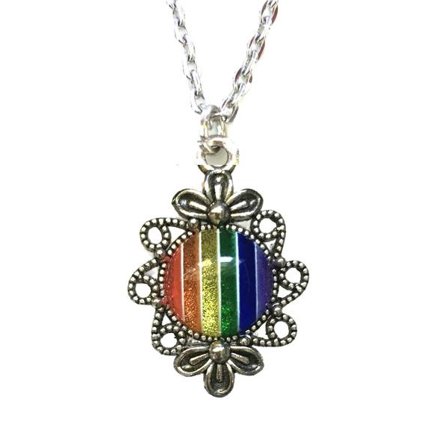 Halsband Pride Regnbågssmycke HBTQ Statement Regnbåge Halsband