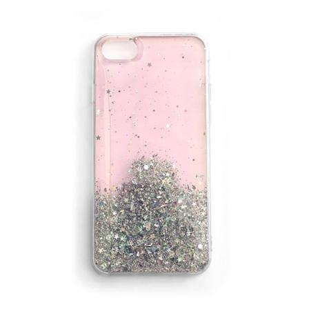 Star Glitter Shining Skal Iphone 13 Pro Max - Rosa Rosa