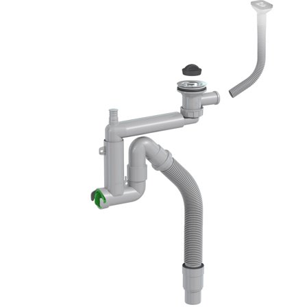 Intra Smartloc A00700 Vattenlås enkelt, Inomhusavlopp