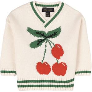 Mini Rodini Off-white Knit Sweater 80/86 cm - Jumpers and knitwear - 80/86 cm - White - Junge