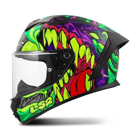 Umpikypärä LS2 Rapid FF820 Lycant III Violetti/Vihreä XL