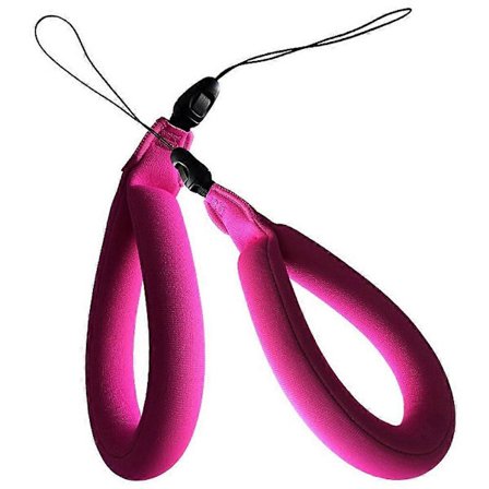 Flydende håndledsrem til kamera, til GoPro-kamera, neopren, EPE-skum, vandtæt telefonrem - Hot Multicolor Hot Pink