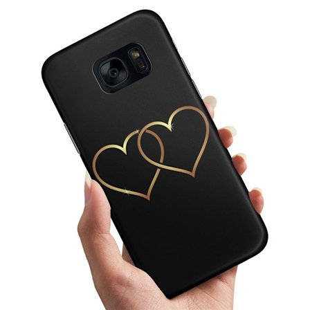 Kuoret / Suojakuoret Samsung Galaxy S7 - Double Hearts