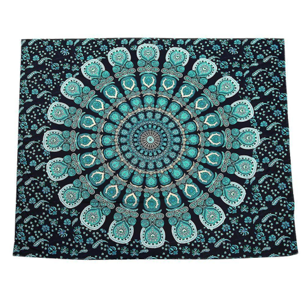Elefantti-seinävaate Värillinen 130x150 153x203 Boho Matto