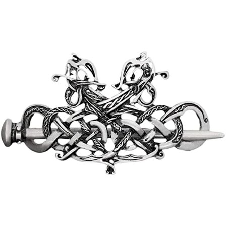 Muodi Retro Viking Celtic Hiussolki Solmu Hiussolki Viking Hiussolki