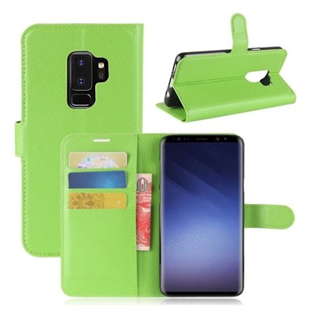 Samsung Galaxy S9 Plus litsipintainen suojakotelo - Vihreä