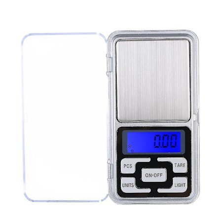 1st Pocket Scale, Digitalvægt i lommeformat, Smykkevægt 0,01-200g