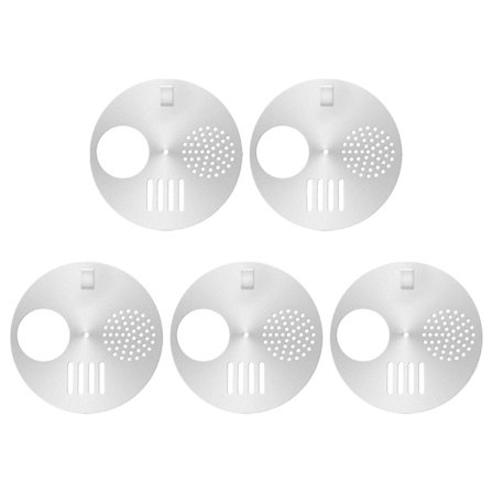 5x Metallbikupa Dörrskiva Anti Flykt Roterande Skyddande Bikupa Dörr