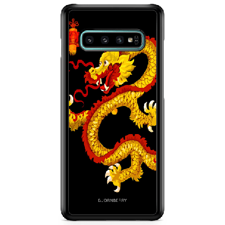 Bjornberry Skal Samsung Galaxy S10 - Gul Drake