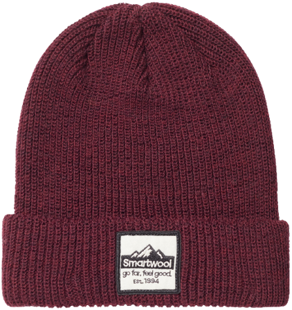 Smartwool Patch Beanie pipo, viininpunainen