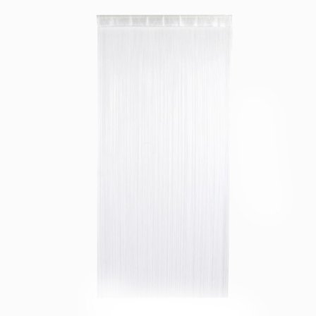 String Tofs Kedja Dörr Fönster Gardin Draperi för Sovrum Coffee Shop (Vit)