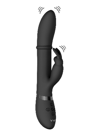 Vive: HALO - Rabbit Vibrator med Integreret Stimuleringsring - Vuxen.dk: For hende