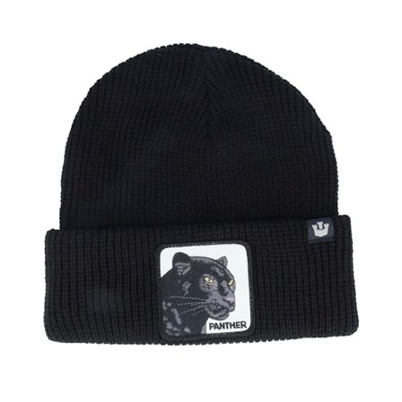 Goorin Bros. - Sort cuff Beanie - Panther Vision Beanie Black Cuff @ Hatstore