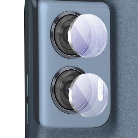 Härdat kameraglas - AVIZAR - Motorola Edge 50 Fusion - 9H hårdhet - Anti-repa - Transparent