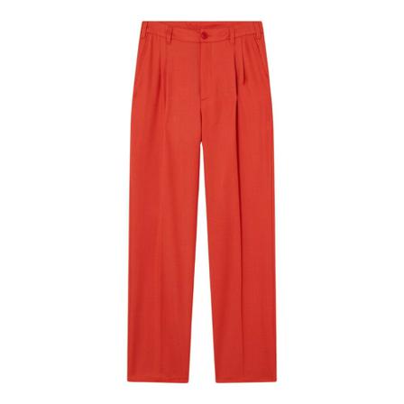 American Vintage, Trousers Oranje, Heren, Maat:L,Scheerwol