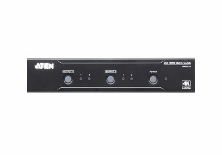 ATEN VM0202H 2 x 2 4K HDMI Audio/Video Matrix Switch
