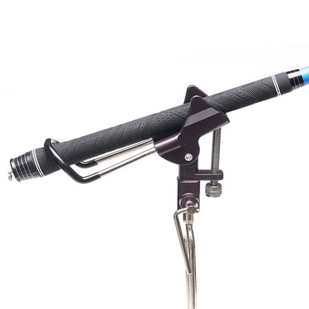 Fiskespöhållare för fiske från land, justerbart markstativ för fiskespö