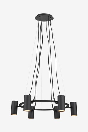 Markslöjd - Loftlampe PORTO 6L - Sort - Loftpendler - Fra Homeroom