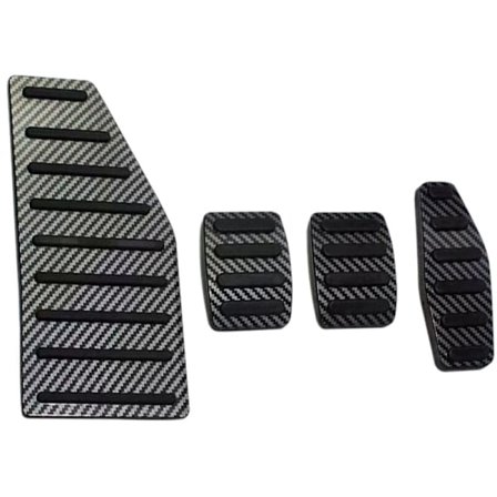 Alumiiniseos poljin Jimnylle 2019-2021 LHD Kaasu Jarru Kaasu Kytkimen Poljin Lepo Tyynyt Matto Kansi A