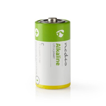 Alkaline batteri C | 1.5 V DC | 2-Blister
