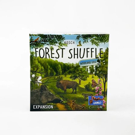 Forest Shuffle Kortspil - Smart Strategispil Sjovt Familiespil for Børn og Voksne - Woodland Edge、ALPINE、Udvidelsesspil