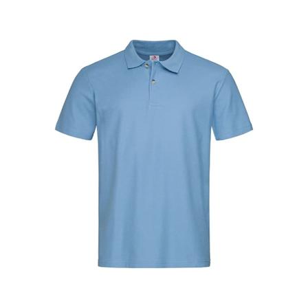 Stedman Herr Bomulls Polo L Ljusblå Light Blue L